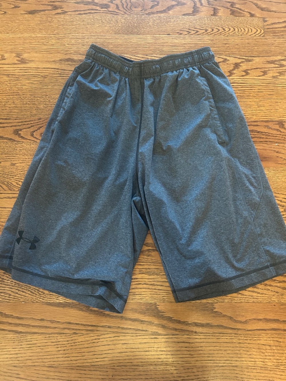 Under Armour Men's Dark Gray Athletic Performance Shorts